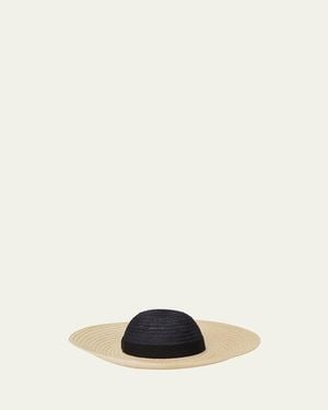 Loro Piana Elizabeth Braided Hemp Sun Hat - Natural