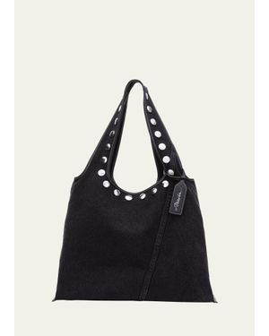 Washed Denim Market Tote