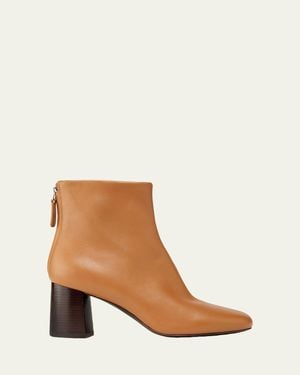 3.1 Phillip Lim Nadia Soft Leather Ankle Boots - Brown