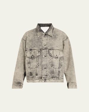 Setchu Ruche Washed Denim Jacket - Natural