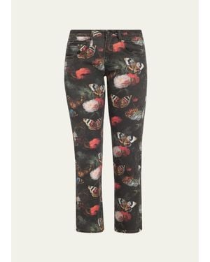 R13 Boy Ankle Straight-Leg Denim Jeans - Gray