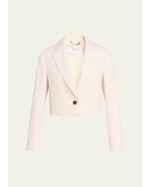 A.L.C. Cam Cropped Single-Breasted Jacket - Natural