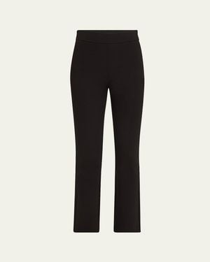 Toccin Claire Ponte Cigarette Pants - Black