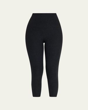 Beyond Yoga Space-Dye High Waist Capri Legging - Black