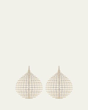 Fernando Jorge 18K Disco Earrings With Diamonds - Natural