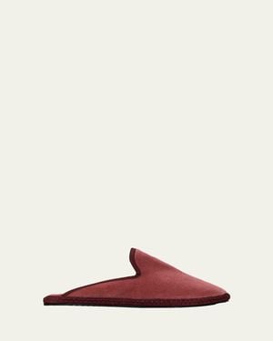 Vibi Venezia Furlana Velvet Mules - Pink