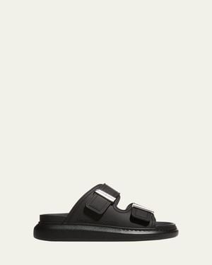 McQueen Hybrid Slide Sandals - Black