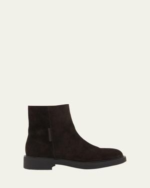 Gianvito Rossi Lexington Booties - Black