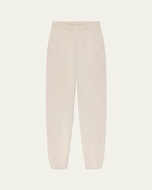 ÉTERNE Boyfriend Pocket Sweatpants - White