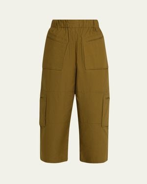 A.L.C. Owen Cropped Cargo Pants - Green