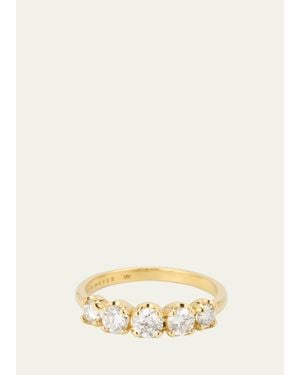 Jennifer Meyer Small Graduated Diamond Ring - Natural