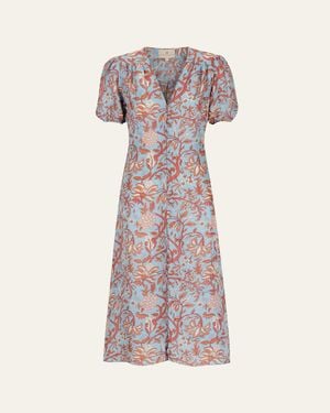 Hannah Artwear Olivia Midi Shirtdress - Pink