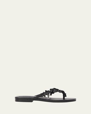 Jonathan Simkhai Willow Leather Thong Sandals - Natural