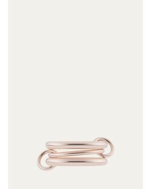 Spinelli Kilcollin Libra 18K Petite 3-Band Ring - Natural