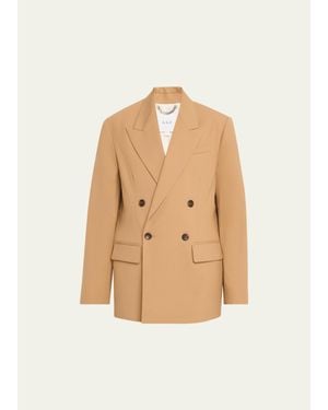 A.L.C. Calla Oversized Tailored Jacket - Natural