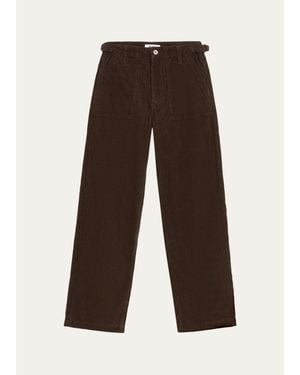 RE/DONE The Trooper Corduroy Pants - Brown