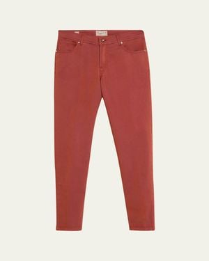 Marco Pescarolo New Solaro 5-Pocket Pants - Red