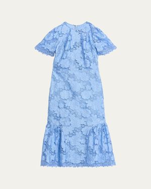 Chloé Rose Rib Tank Top - Blue