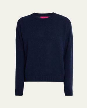 The Elder Statesman Heavyweight Cashmere Sweater - Blue