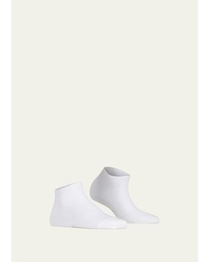 FALKE Ribbed Sneaker Socks - White