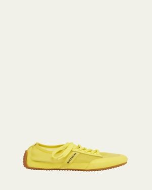 Givenchy Slim Mesh Low-Top Sneakers - Yellow
