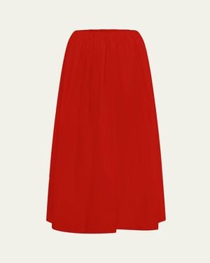 Posse Sylvie Midi Skirt - Red
