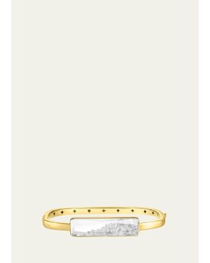 Moritz Glik Core Diamond Shaker Bangle - Natural