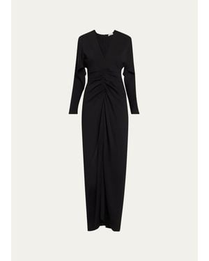 A.L.C. Maia Ruched Gown - Black