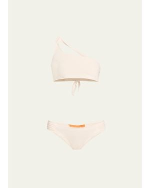 Tara Matthews Calvi Two-Piece Swimsuit - Natural