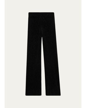 Ramy Brook Fern Embellished Flare Pants - Black