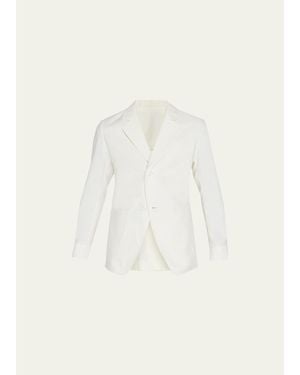 3.1 Phillip Lim Oversized Solid Sport Jacket - Natural