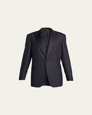 Brioni Policleto Smoking Tuxedo - Blue