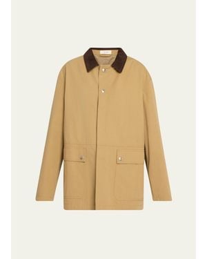The Row Frank Barn Jacket - Natural