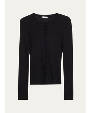 A.L.C. Tess Virgin Wool Cardigan - Blue