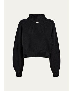 KHAITE Cain Cashmere Sweater - Black
