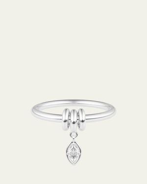 Spinelli Kilcollin Pia Sterling Marquise Diamond Ring - Natural