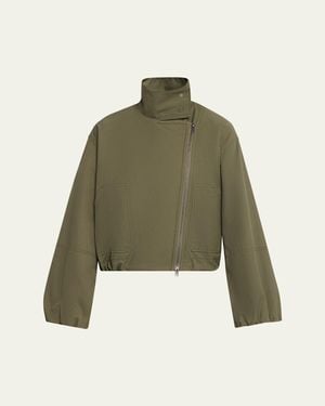 Vince Sculpted Parachute Jacket - Green