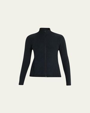 Beyond Yoga On The Go Mock-Neck Jacket - Black
