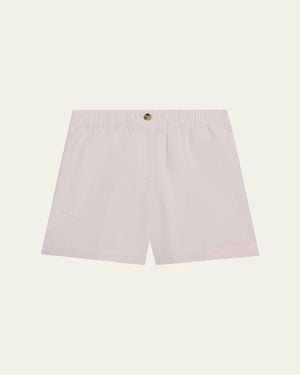 Helmut Lang Pull-On Trench Shorts - Natural
