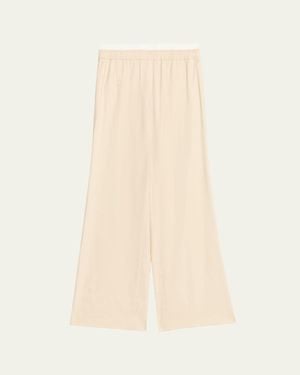 Jonathan Simkhai Bristol Straight-Leg Pants - Natural
