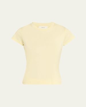 A.L.C. Harper Crewneck Tee - Natural