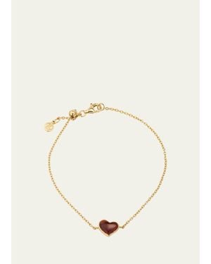 Jan Leslie Gemstone Heart Bracelet - Natural