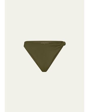 Anemos Asymmetric Knot Bikini Bottoms - Natural