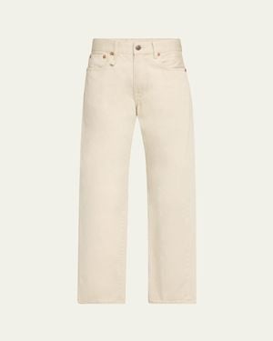 R13 Bf Mid-Rise Jeans - Natural