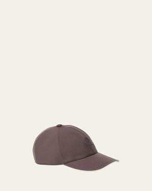 Loro Piana Water-Resistant 6-Panel Baseball Cap - Brown