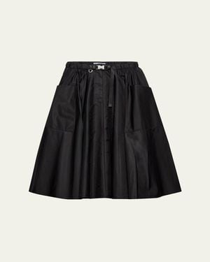Prada Re-Nylon Midi Skirt - Black