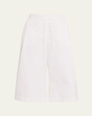 Jacquemus Marin Long Lightweight Shorts - Natural