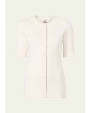 Attersee The Compact Knit Viscose Top - Natural
