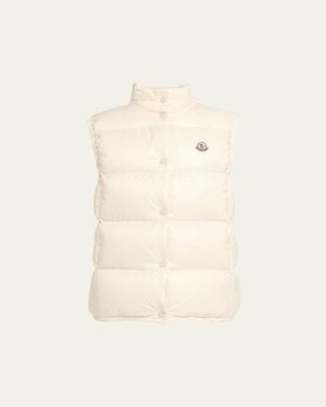 Moncler Badia Down Vest - Natural