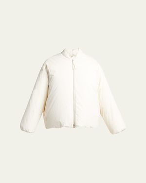 Moncler Genius X Jil Sander Sodium Down Bomber Jacket - Natural